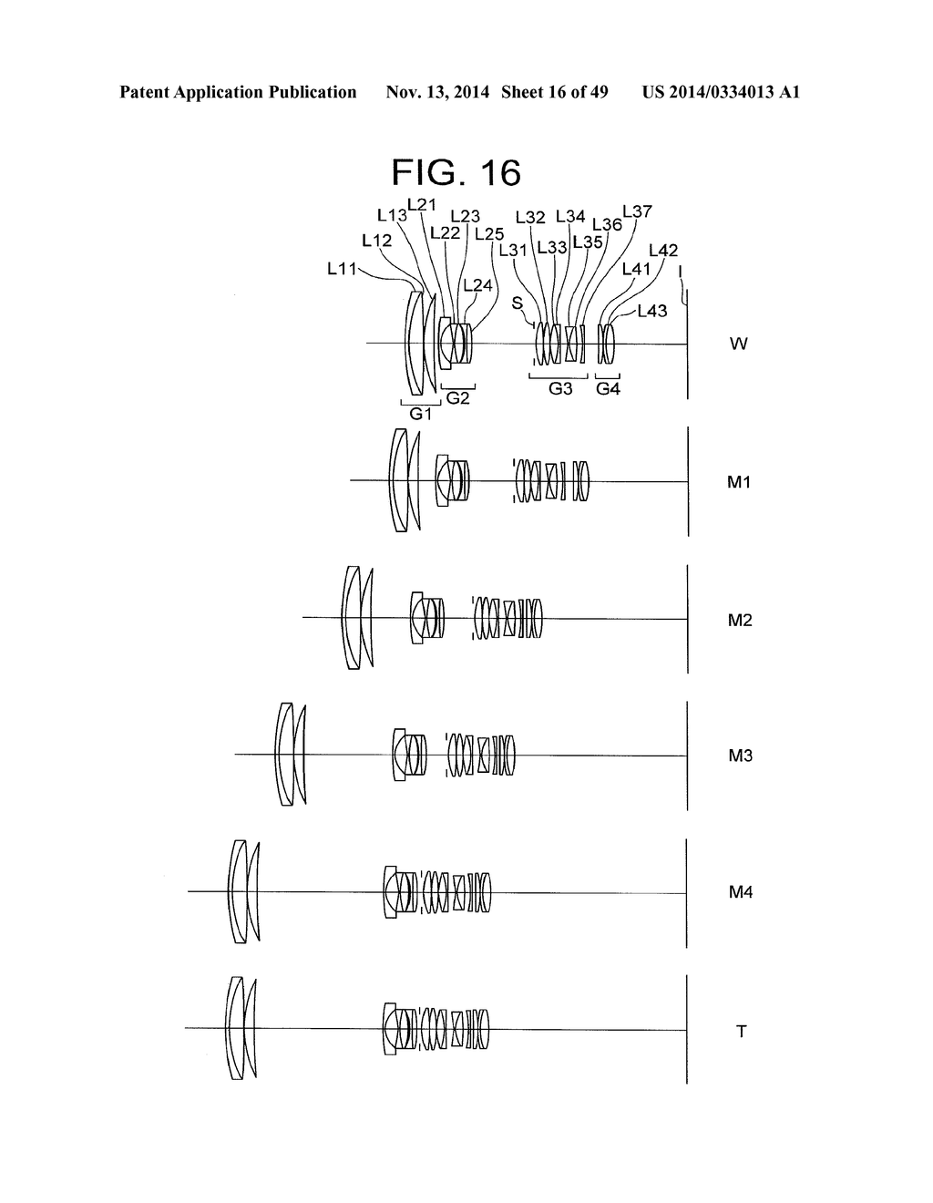 ZOOM LENS SYSTEM, OPTICAL APPARATUS AND METHOD FOR MANUFACTURING ZOOM LENS     SYSTEM - diagram, schematic, and image 17