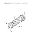 COUPLING FOR A SEALED, LOCKABLE BATTERY PACK AND POWER ADAPTER AND A HIGH     INTENSITY SEARCH LIGHT diagram and image