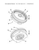 COUPLING FOR A SEALED, LOCKABLE BATTERY PACK AND POWER ADAPTER AND A HIGH     INTENSITY SEARCH LIGHT diagram and image