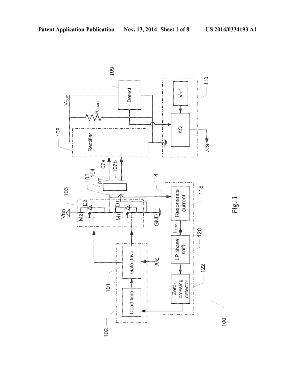 SELF-OSCILLATING LOOP BASED PIEZOELECTRIC POWER CONVERTER - diagram, schematic, and image 02