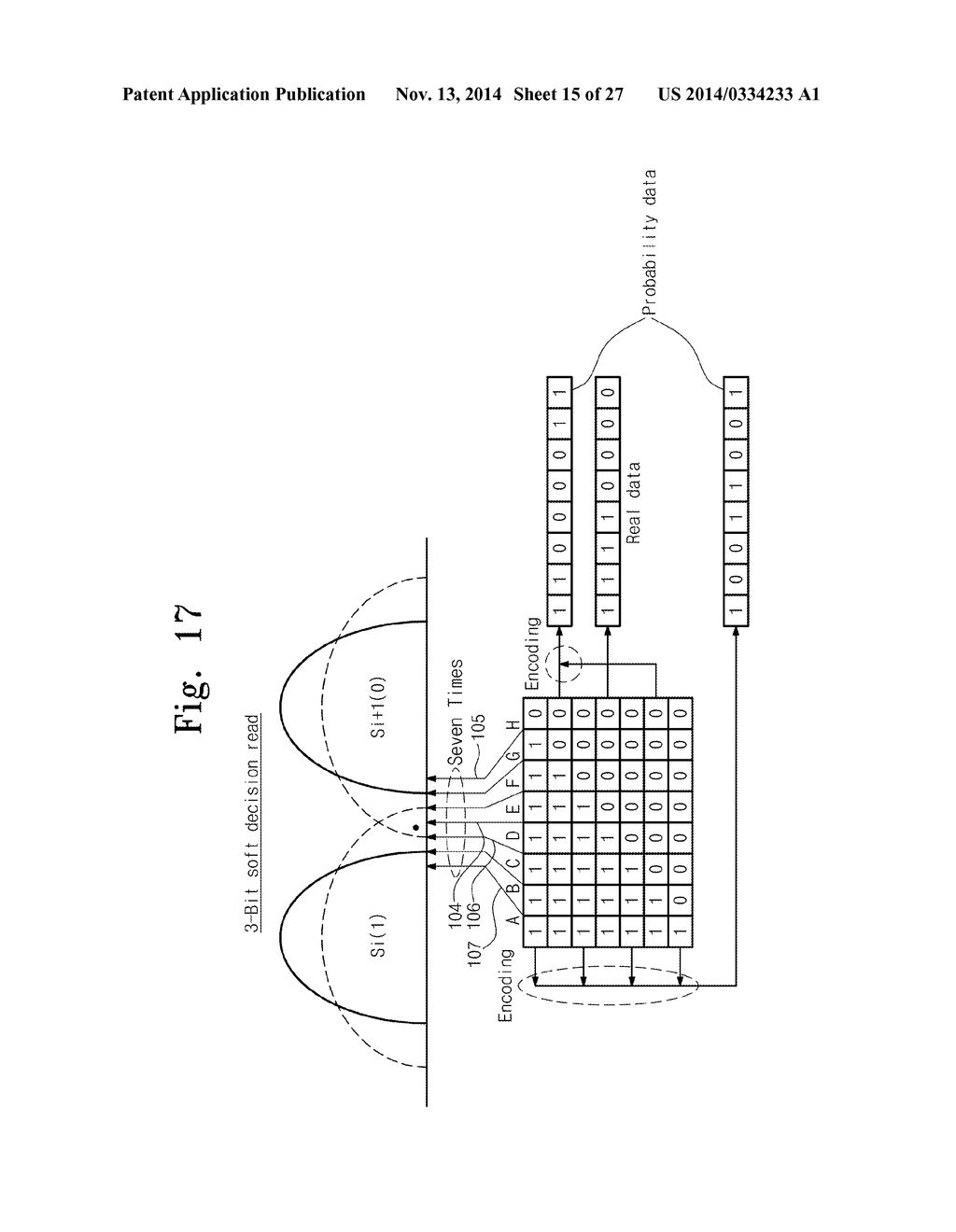 METHOD OF READING MEMORY CELLS WITH DIFFERENT THRESHOLD VOLTAGES WITHOUT     VARIATION OF WORD LINE VOLTAGE AND NONVOLATILE MEMORY DEVICE USING THE     SAME - diagram, schematic, and image 16