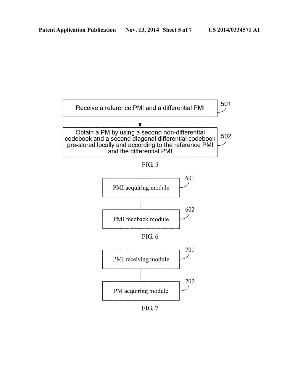 METHOD AND APPARATUS FOR ACQUIRING A PRECODING MATRIX INDICATOR AND A     PRECODING MATRIX - diagram, schematic, and image 06