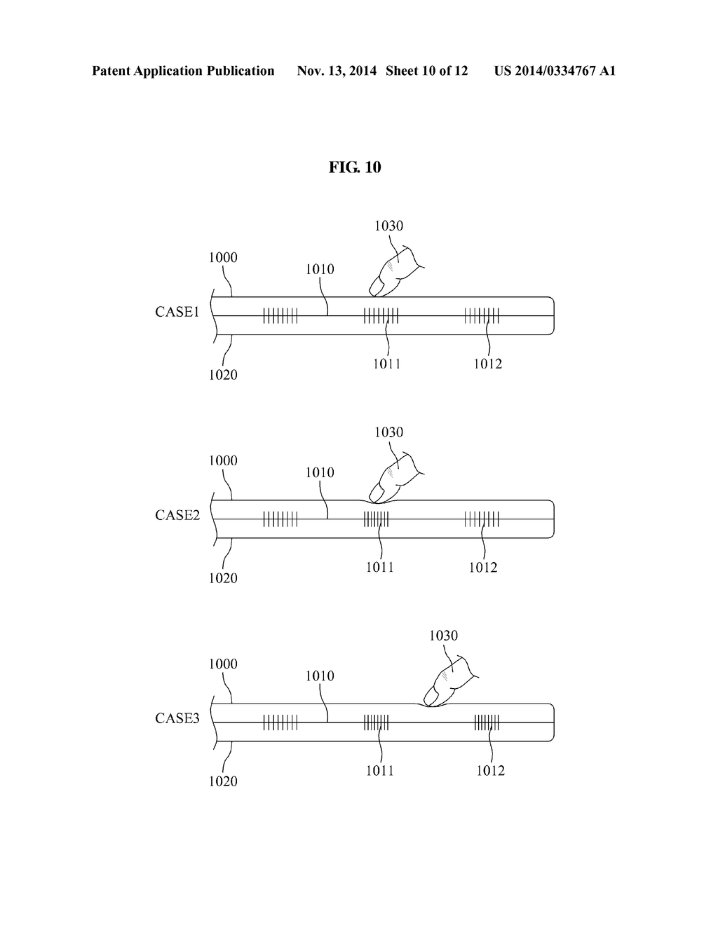 APPARATUS AND METHOD FOR MEASURING BENDING AND TOUCH USING OPTICAL     WAVEGUIDE - diagram, schematic, and image 11