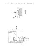 SEPARABLE LOCKING FIBER OPTIC CONNECTOR diagram and image