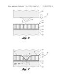 METHOD OF MAKING A SANDWICH-TYPE COMPOSITE PANEL HAVING A LIVING HINGE AND     PANEL OBTAINED BY PERFORMING THE METHOD diagram and image