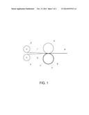 METHOD FOR MANUFACTURING AN UNDERLAY MATERIAL, AND UNDERLAY MATERIAL diagram and image