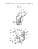 CONNECTION TERMINAL, CONNECTION DEVICE, METHOD FOR MANUFACTURING THE     DEVICE, MOTOR USING THE DEVICE, AND COMPRESSOR USING THE MOTOR AND BLOWER     USING THE MOTOR diagram and image