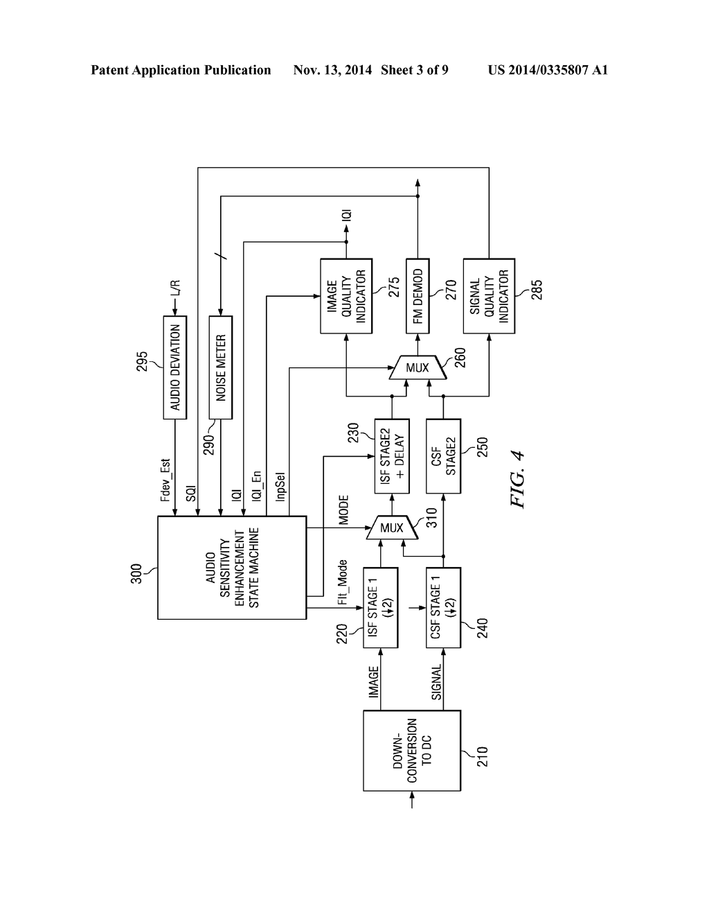 METHODS, CIRCUITS, SYSTEMS AND APPARATUS PROVIDING AUDIO SENSITIVITY     ENHANCEMENT IN A WIRELESS RECEIVER, POWER MANAGEMENT AND OTHER     PERFORMANCES - diagram, schematic, and image 04