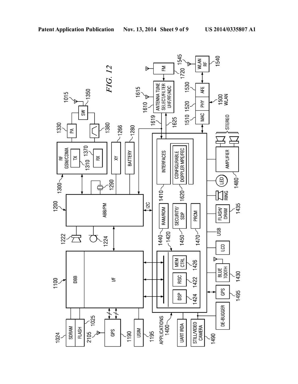 METHODS, CIRCUITS, SYSTEMS AND APPARATUS PROVIDING AUDIO SENSITIVITY     ENHANCEMENT IN A WIRELESS RECEIVER, POWER MANAGEMENT AND OTHER     PERFORMANCES - diagram, schematic, and image 10