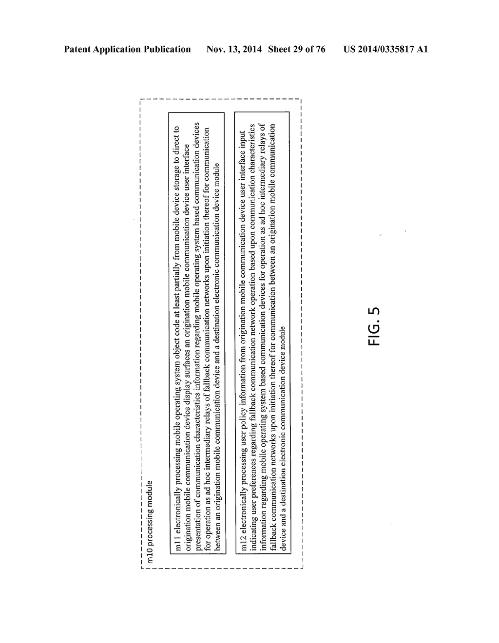 Dynamic Point to Point Mobile Network Including Origination User Interface     Aspects System and Method - diagram, schematic, and image 30