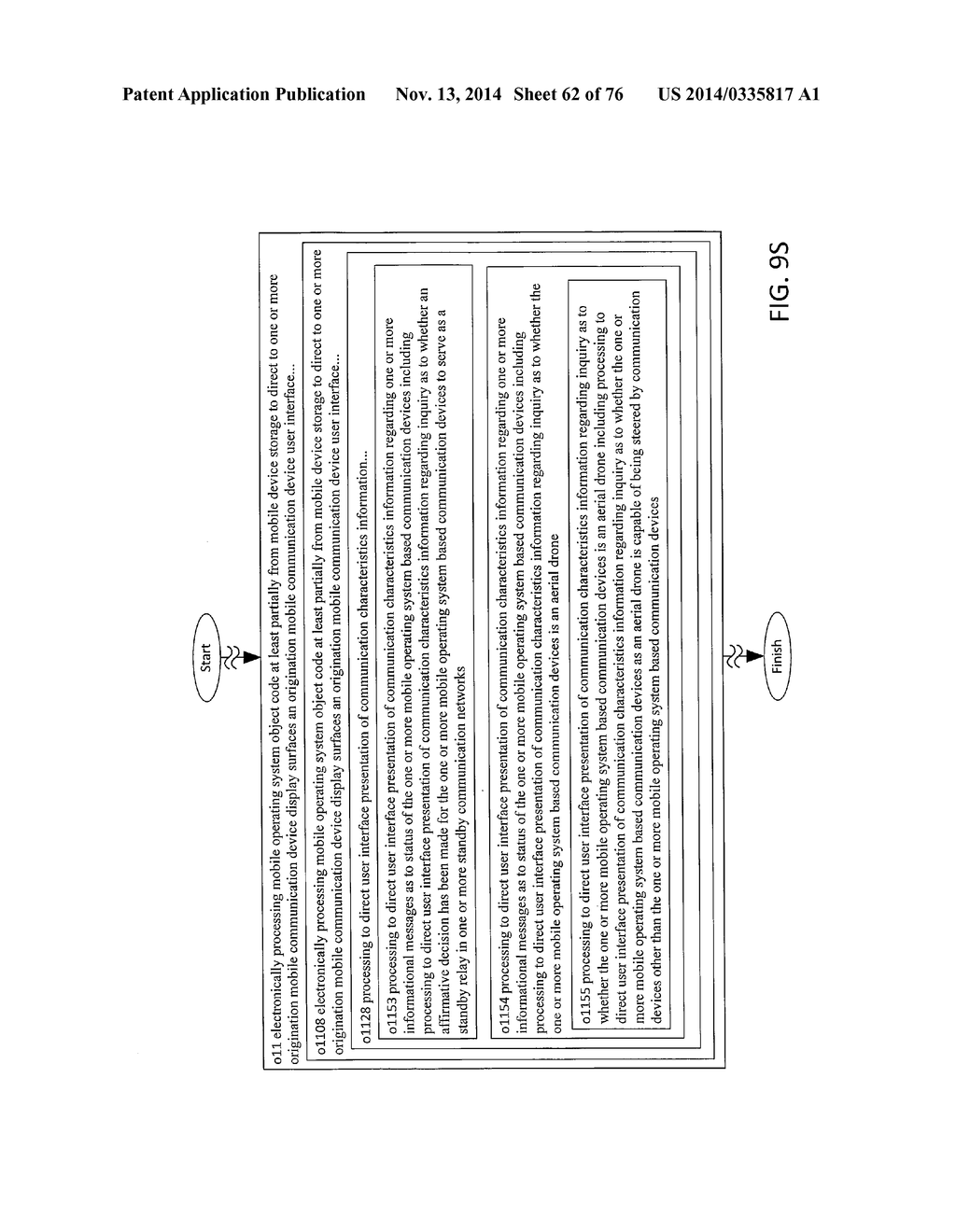 Dynamic Point to Point Mobile Network Including Origination User Interface     Aspects System and Method - diagram, schematic, and image 63