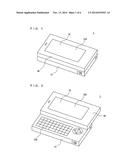 MOBILE TERMINAL WITH RELATIVE SLIDE HOUSING POSITIONS DETERMINING     OPERATIONAL MODES diagram and image