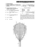 RACQUET HAVING ELONGATED GROMMET BARRELS WITH IMPROVED DAMPING     CHARACTERISTICS diagram and image