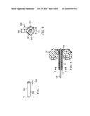 RACQUET HAVING ELONGATED GROMMET BARRELS WITH IMPROVED DAMPING     CHARACTERISTICS diagram and image