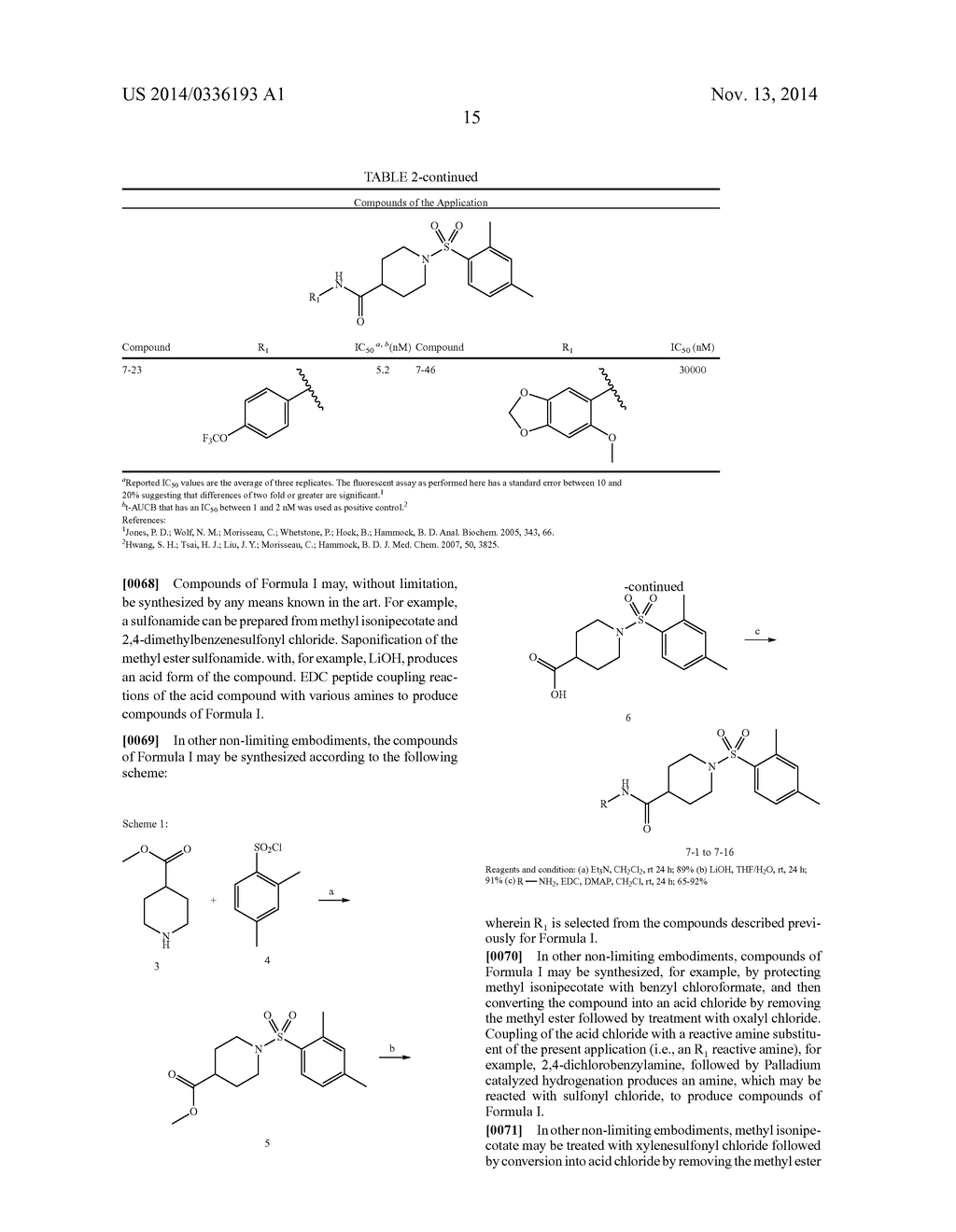 POTENT NON-UREA INHIBITORS OF SOLUBLE EPOXIDE HYDROLASE - diagram, schematic, and image 17