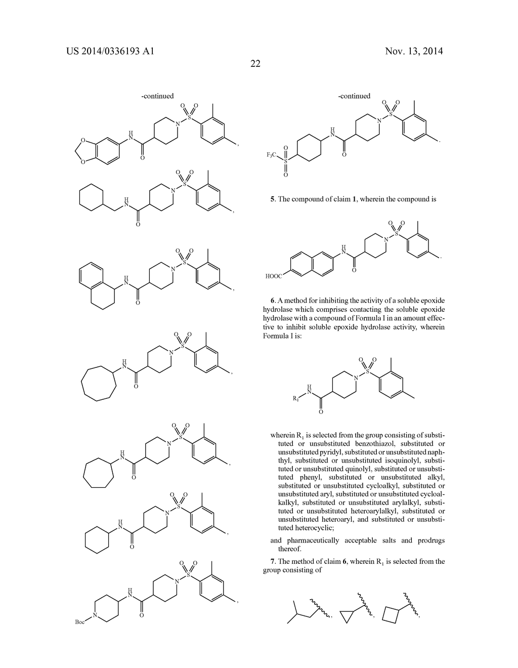 POTENT NON-UREA INHIBITORS OF SOLUBLE EPOXIDE HYDROLASE - diagram, schematic, and image 24