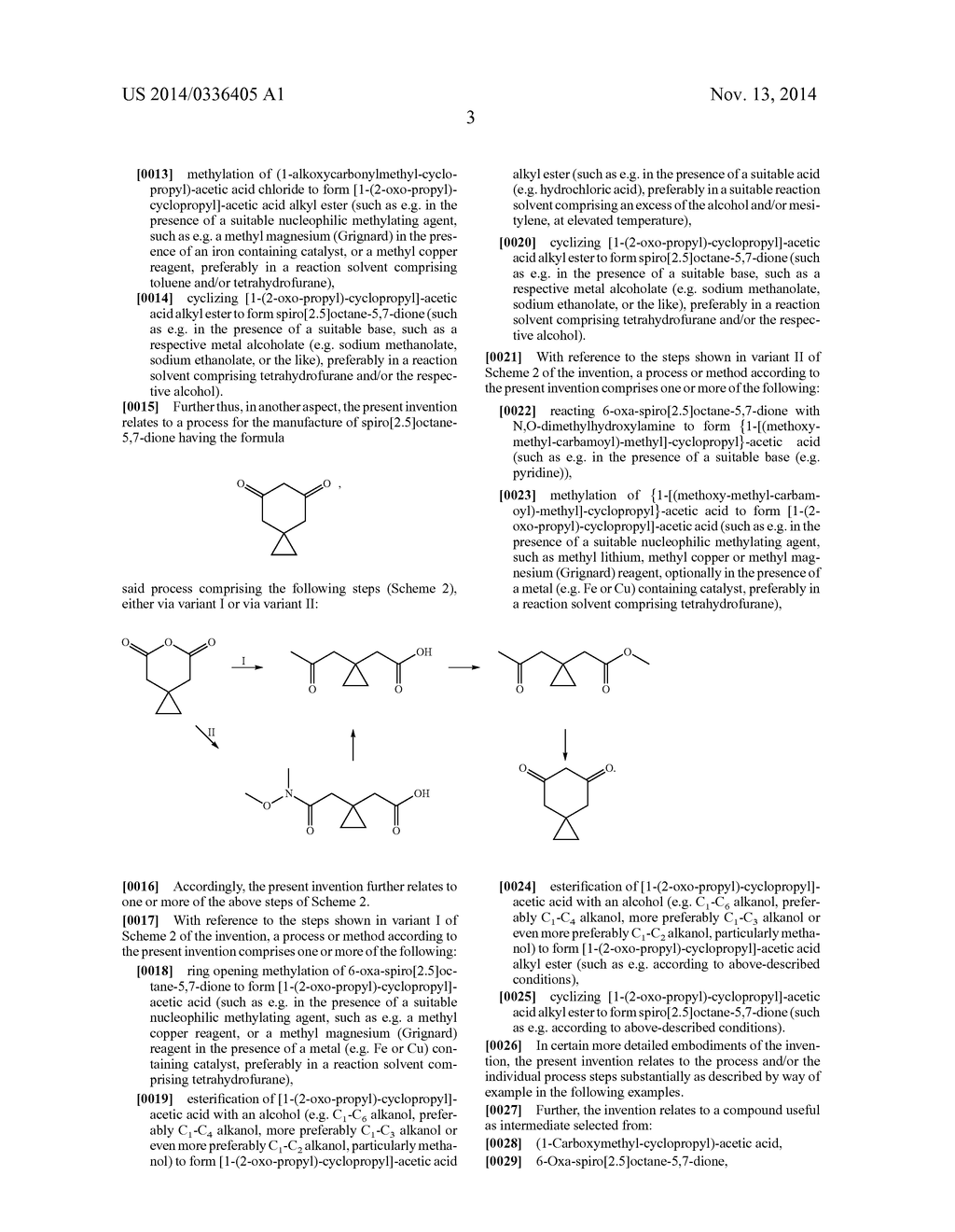 Process for preparing spiro[2.5]octane-5,7-dione - diagram, schematic, and image 04