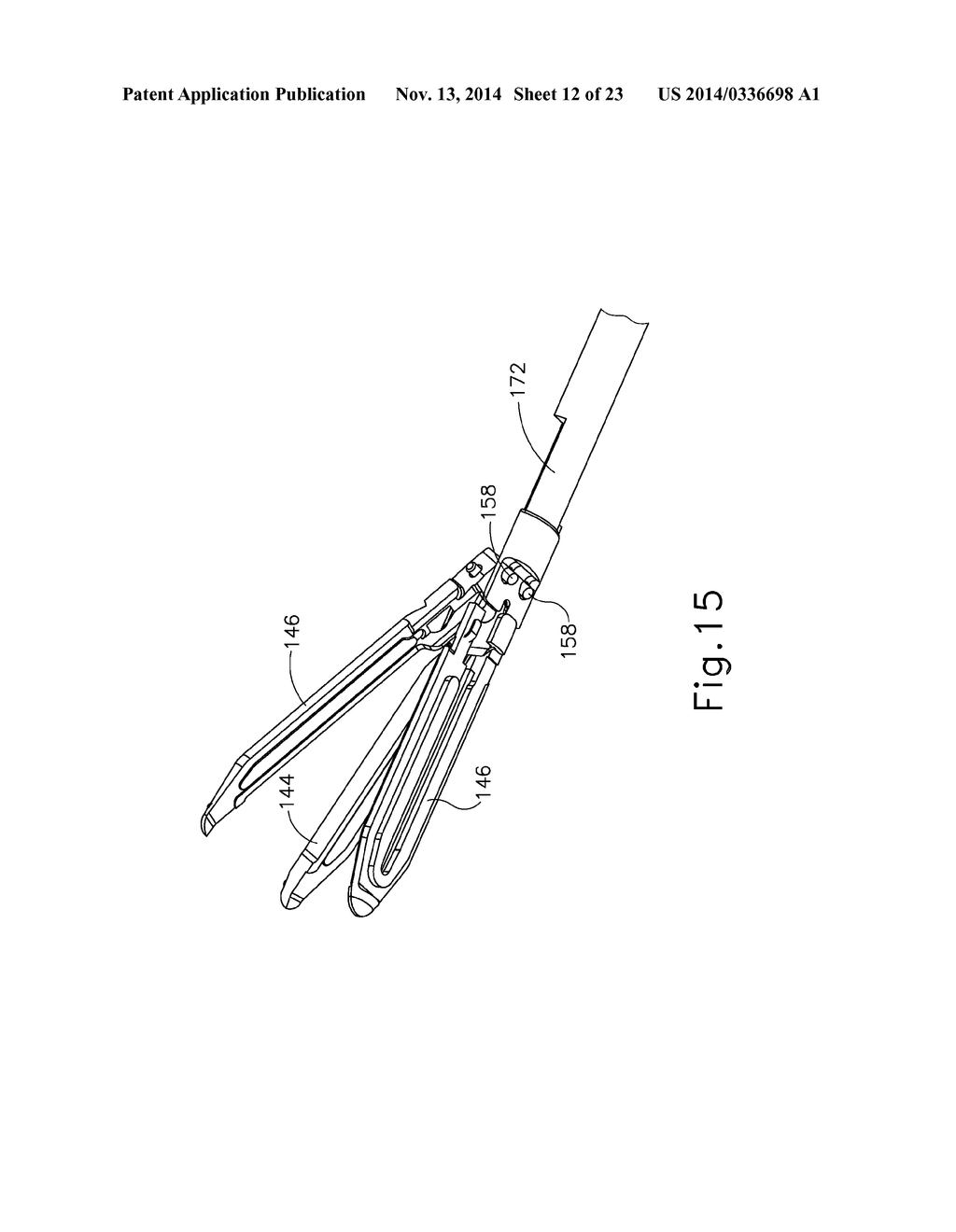 SURGICAL INSTRUMENT WITH SPLIT JAW - diagram, schematic, and image 13