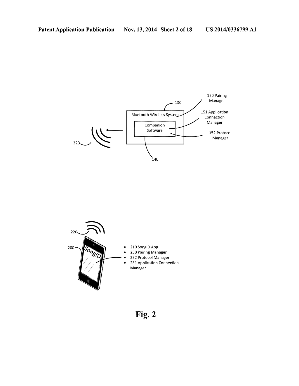 DISCOVERY OF MUSIC ARTIST AND TITLE VIA COMPANIONSHIP BETWEEN A CELLULAR     PHONE AND A BROADCAST RADIO RECEIVER - diagram, schematic, and image 03