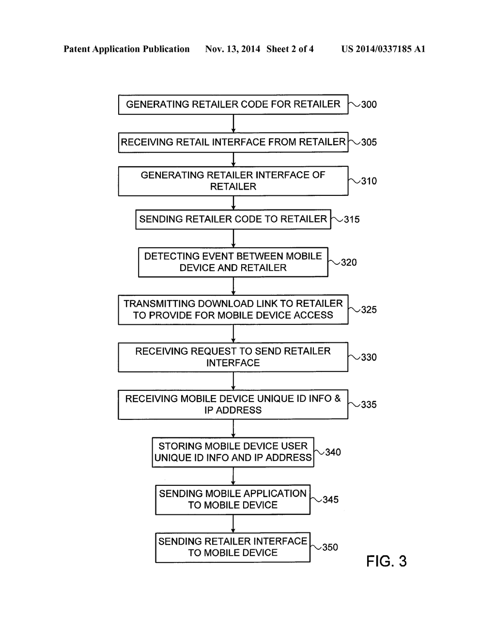 SYSTEM AND METHOD FOR DISPLAYING A RETAILER INTERFACE - diagram, schematic, and image 03