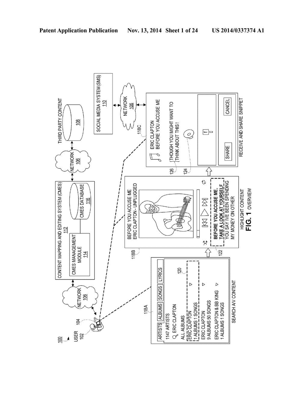 LOCATING AND SHARING AUDIO/VISUAL CONTENT - diagram, schematic, and image 02