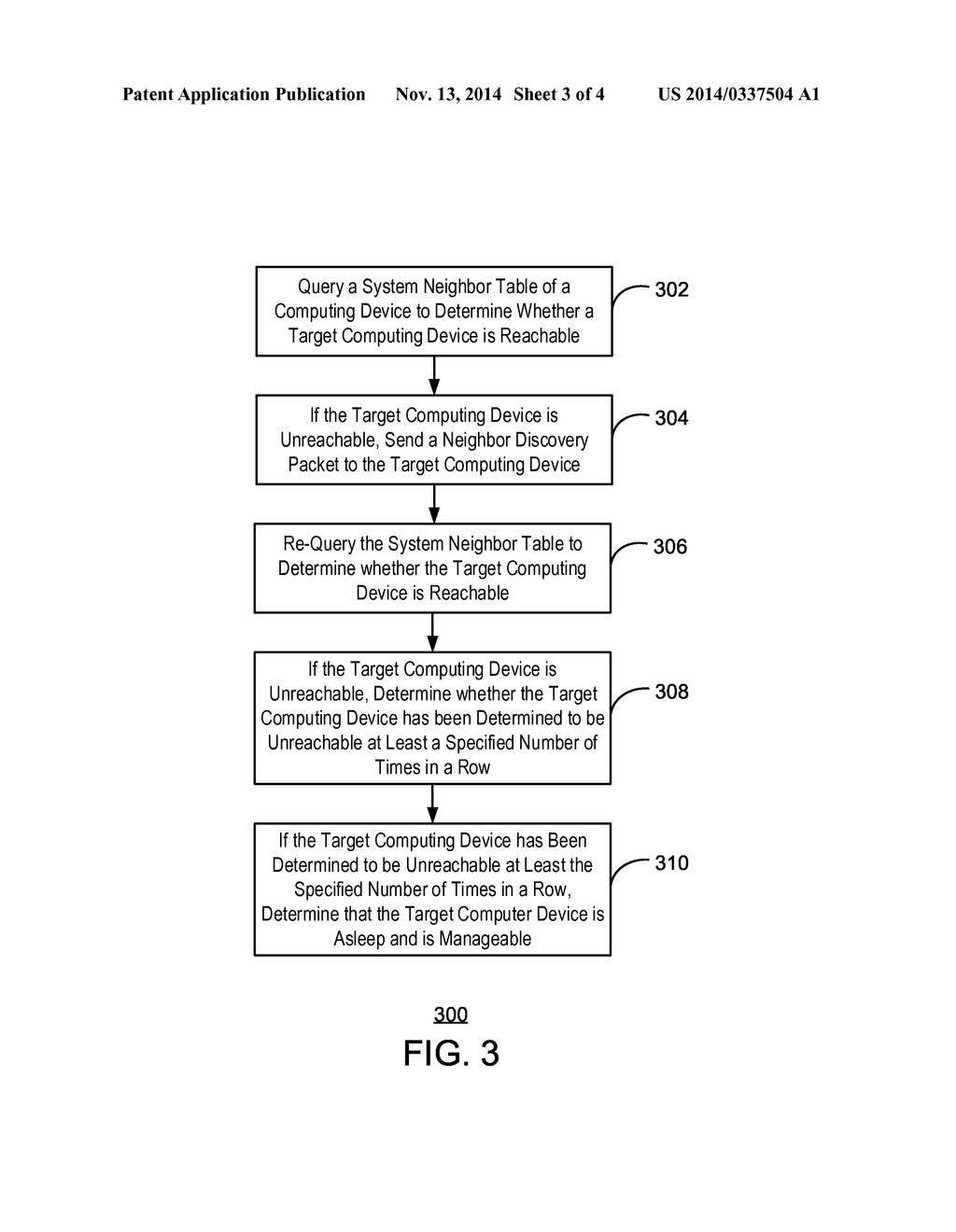 DETECTING AND MANAGING SLEEPING COMPUTING DEVICES - diagram, schematic, and image 04