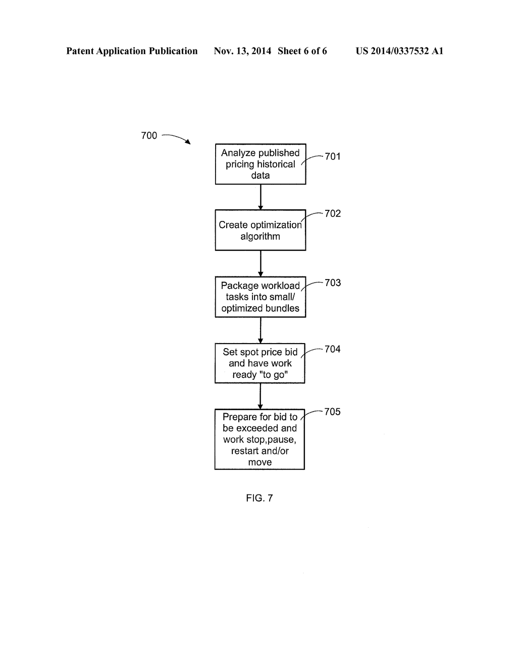 METHOD AND SYSTEM FOR ARBITRAGING COMPUTER RESOURCES IN A CLOUD COMPUTING     ENVIRONMENT - diagram, schematic, and image 07