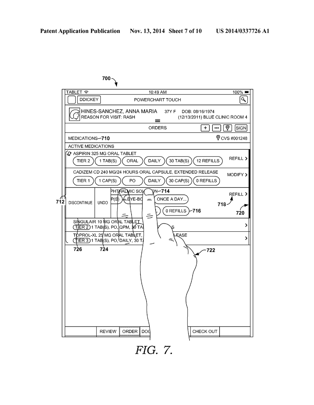 MULTI-ACTION ROWS WITH INCREMENTAL GESTURES - diagram, schematic, and image 08