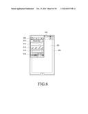 METHOD AND APPARATUS FOR DISPLAYING USER INTERFACE THROUGH SUB DEVICE THAT     IS CONNECTABLE WITH PORTABLE ELECTRONIC DEVICE diagram and image