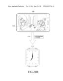 METHOD AND APPARATUS FOR DISPLAYING USER INTERFACE THROUGH SUB DEVICE THAT     IS CONNECTABLE WITH PORTABLE ELECTRONIC DEVICE diagram and image