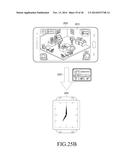 METHOD AND APPARATUS FOR DISPLAYING USER INTERFACE THROUGH SUB DEVICE THAT     IS CONNECTABLE WITH PORTABLE ELECTRONIC DEVICE diagram and image