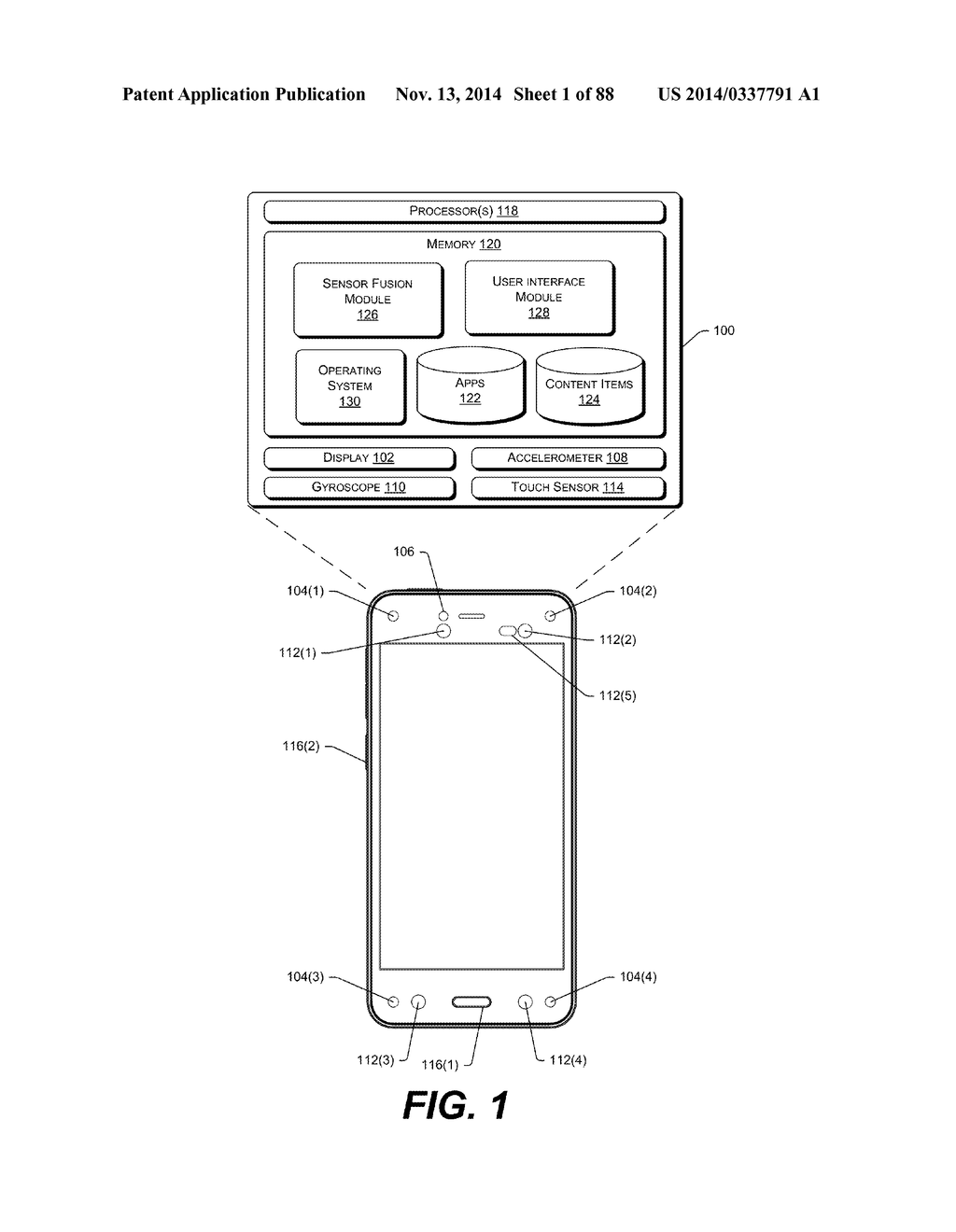 Mobile Device Interfaces - diagram, schematic, and image 02