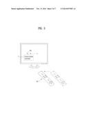 DIGITAL BROADCAST RECEIVER CONTROLLED BY SCREEN REMOTE CONTROLLER AND     SPACE REMOTE CONTROLLER AND CONTROLLING METHOD THEREOF diagram and image