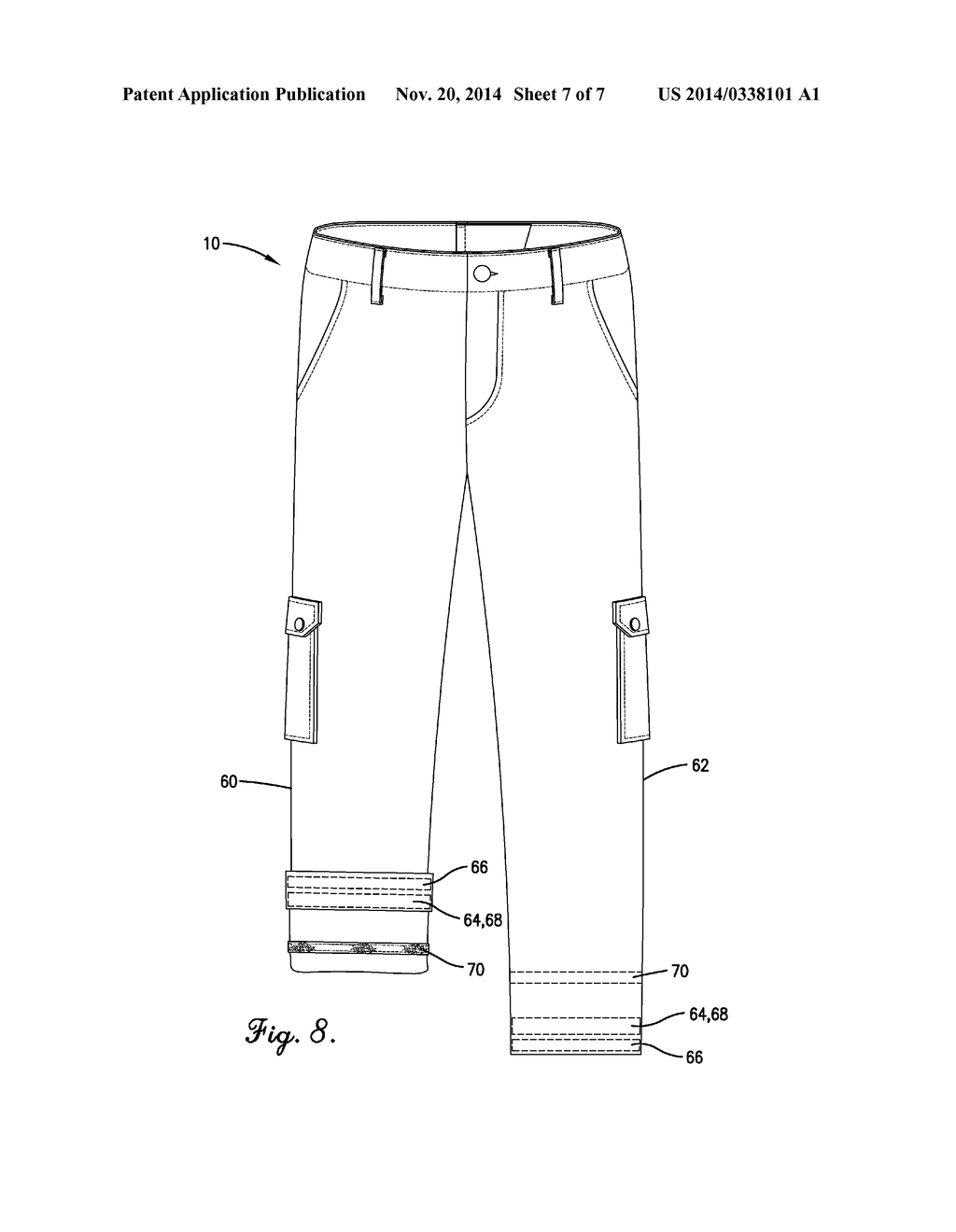 ADJUSTABLE CLOTHING ARTICLES AND METHODS OF USE - diagram, schematic, and image 08