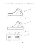 CURVED SHOWER ROD ATTACHMENT diagram and image