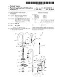 FAUCET HANDLE WITH ANGLED INTERFACE diagram and image