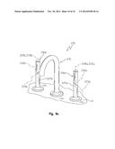 FAUCET HANDLE WITH ANGLED INTERFACE diagram and image
