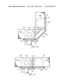 Convertible Headboard Table Apparatus and Method of Use diagram and image