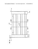 BUILDING STRUCTURE HAVING A ROOF THAT IS CONVERTIBLE BETWEEN OPEN AND     CLOSED CONFIGURATIONS diagram and image