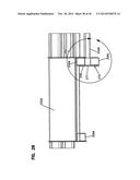 BUILDING STRUCTURE HAVING A ROOF THAT IS CONVERTIBLE BETWEEN OPEN AND     CLOSED CONFIGURATIONS diagram and image