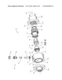 ROTARY-TO-LINEAR MOTION ACTUATOR HAVING A HELICAL BEVEL GEAR AND METHOD OF     USE THEREOF diagram and image