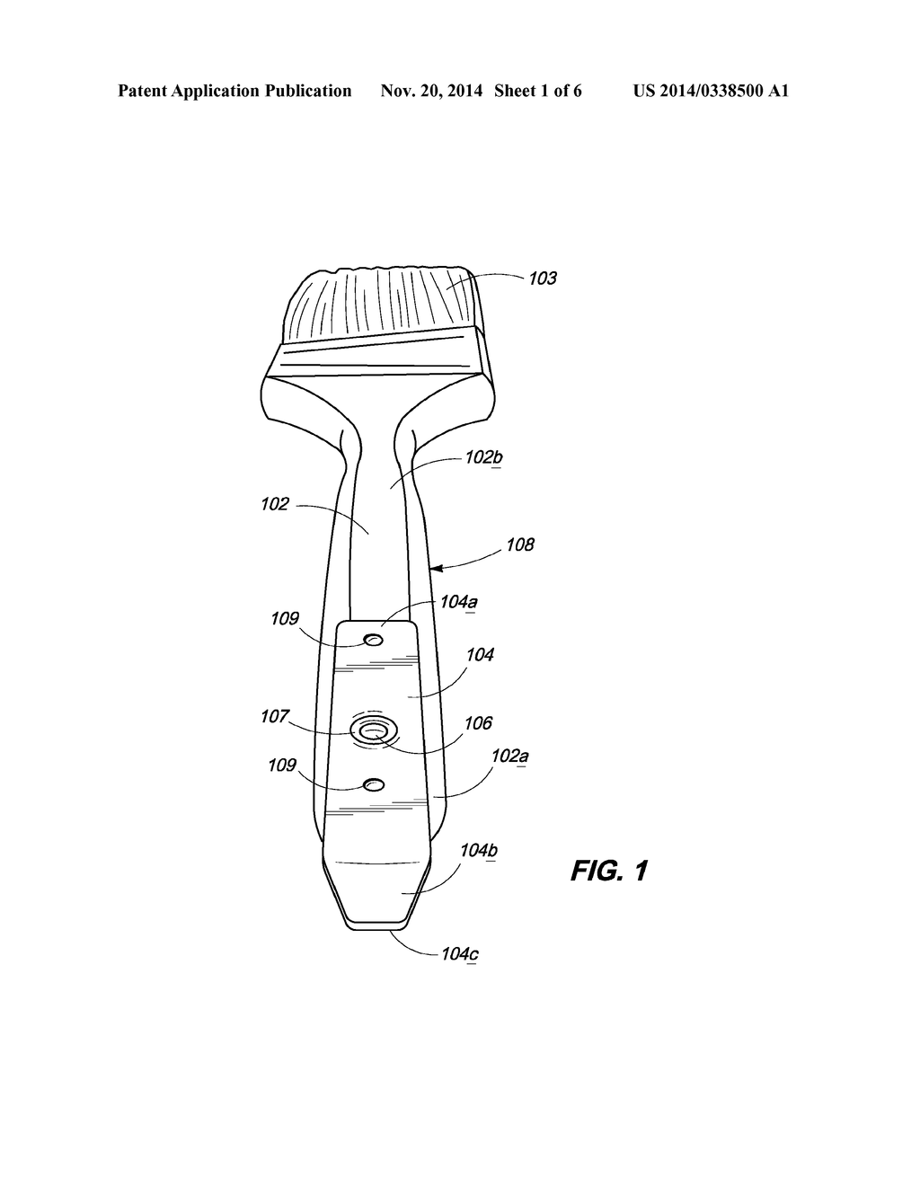 Paint Can Opener - Paint Brush System - diagram, schematic, and image 02