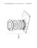 SALAD SPINNER WITH ANGLED BLADE FAN diagram and image