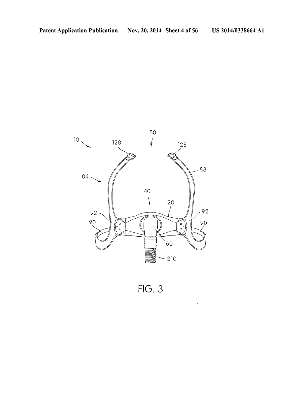 ERGONOMIC AND ADJUSTABLE RESPIRATORY MASK ASSEMBLY WITH FRAME - diagram, schematic, and image 05