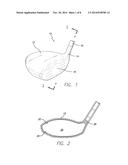 GOLF CLUB HAVING A HOLLOW PRESSURIZED METAL HEAD diagram and image