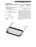 Method And Apparatus Pertaining To A Keyboard Cover Having Light-Masking     Paint diagram and image