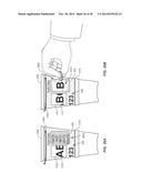 Container with Rotating Shrink Label Locking Features and Promotional     Label System diagram and image