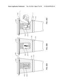 Container with Rotating Shrink Label Locking Features and Promotional     Label System diagram and image