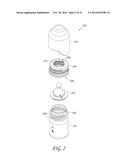 PLASTIC-FREE DEVICE FOR FLUID STORAGE AND DELIVERY diagram and image