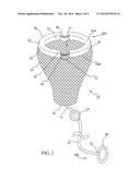 SAFETY LANYARD EQUIPPED AQUATIC RECEPTACLE diagram and image